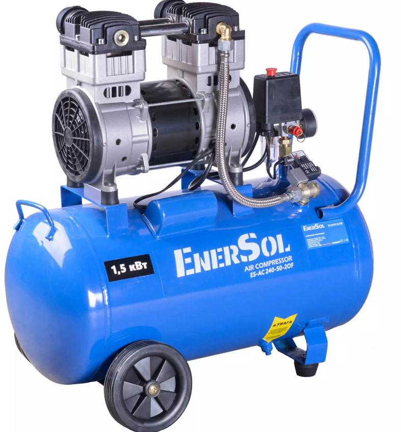 Компресор повітряний безмасляний EnerSol ES-AC240-50-2OF