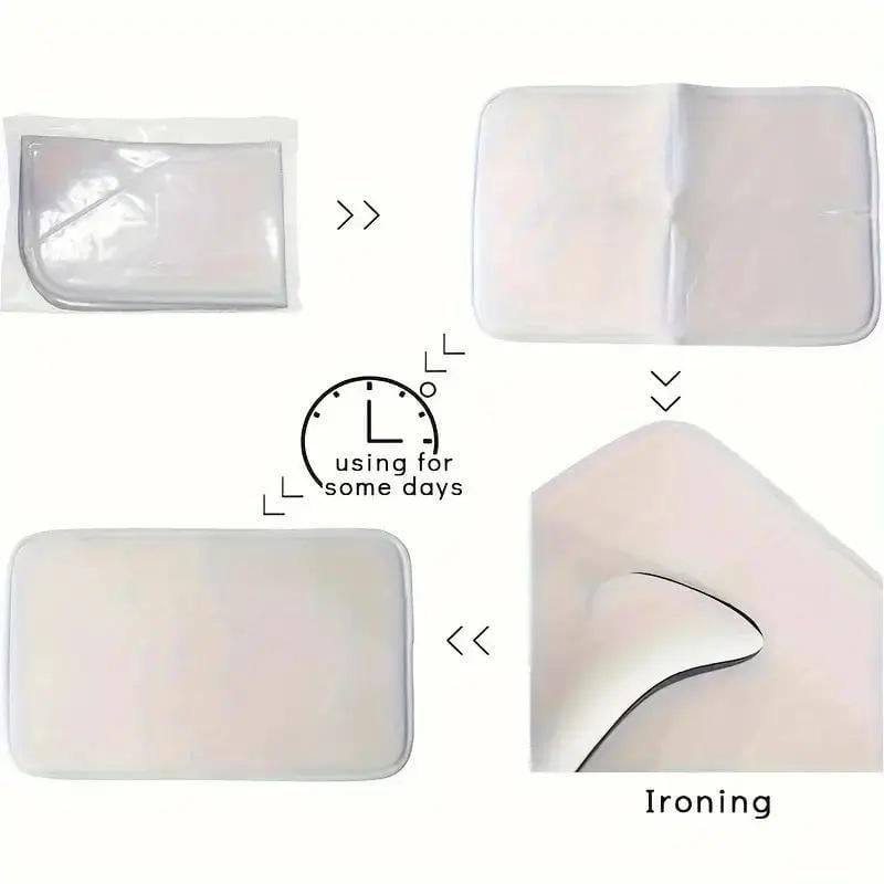 Килимки для ванної з ефектом пам'яті антиковзаючі водопоглинаючі 2 шт. Бежевий (7802546) - фото 7