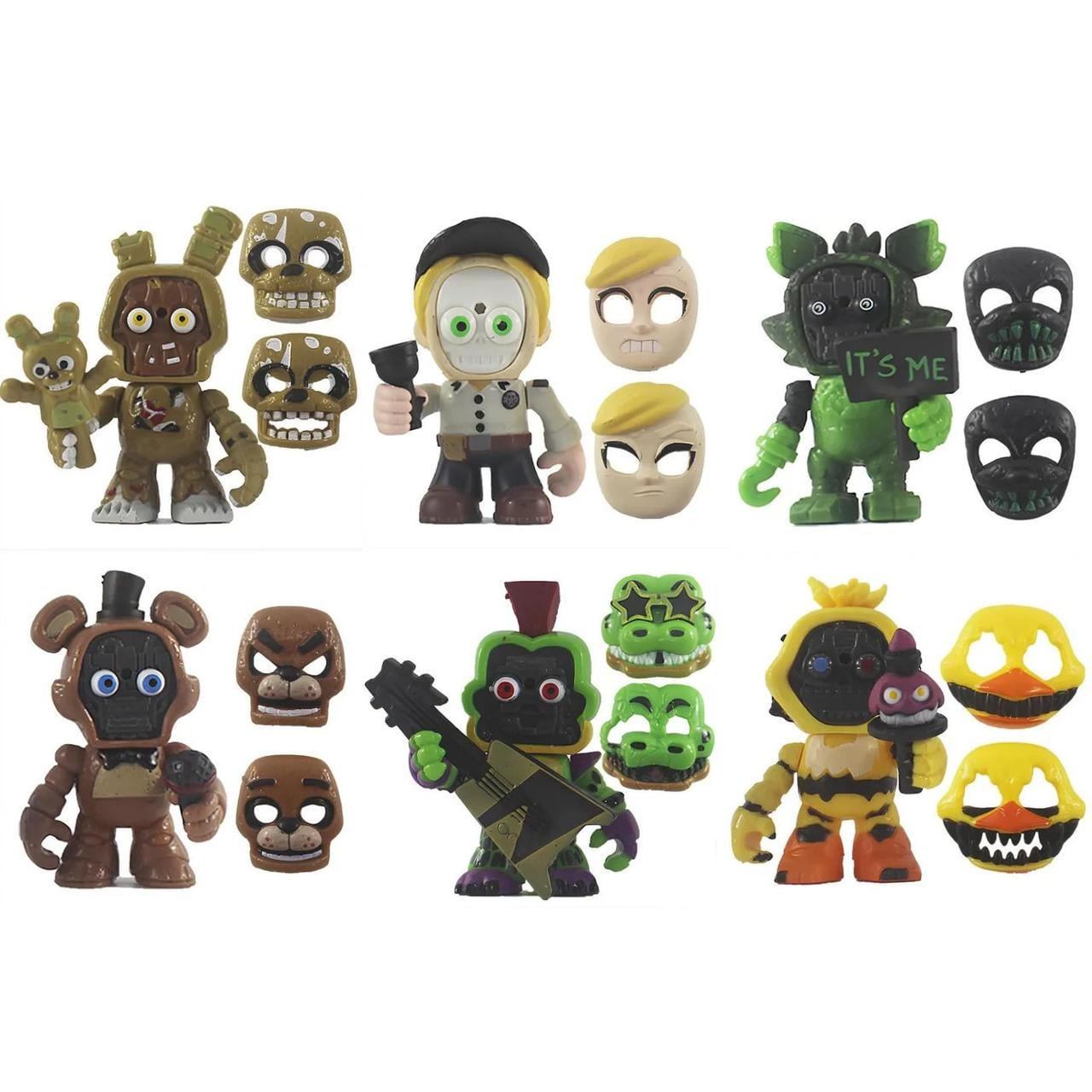 Набор фигурок Five Nights at Freddy’s 6в1 8 см Набор фигурок Five Nights at Freddy’s 6в1 8 см
