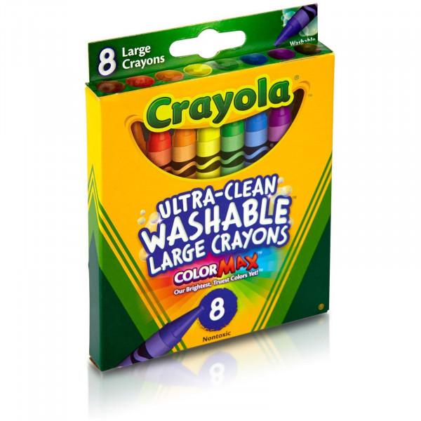 Набір Crayola воскової крейди ultra-clean washable 8 шт. (256317.012) - фото 6