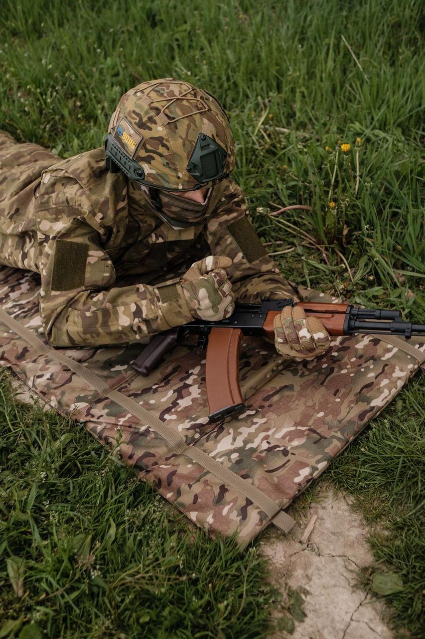 Каремат раскладной усиленный стропа 20 мм Мультикам (1960968202) - фото 3