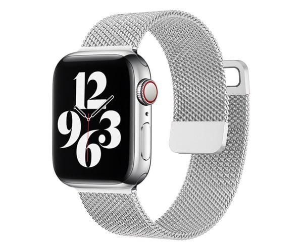 Ремешок Milanese Loop для Apple Watch 42/Apple Watch 44 мм Серебряный
