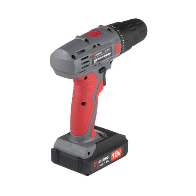 Шуруповерт аккумуляторный Intertool 18 В DT-0315 (DT-0315) - фото 9 Шуруповерт аккумуляторный Intertool 18 В DT-0315 (DT-0315) - фото 9