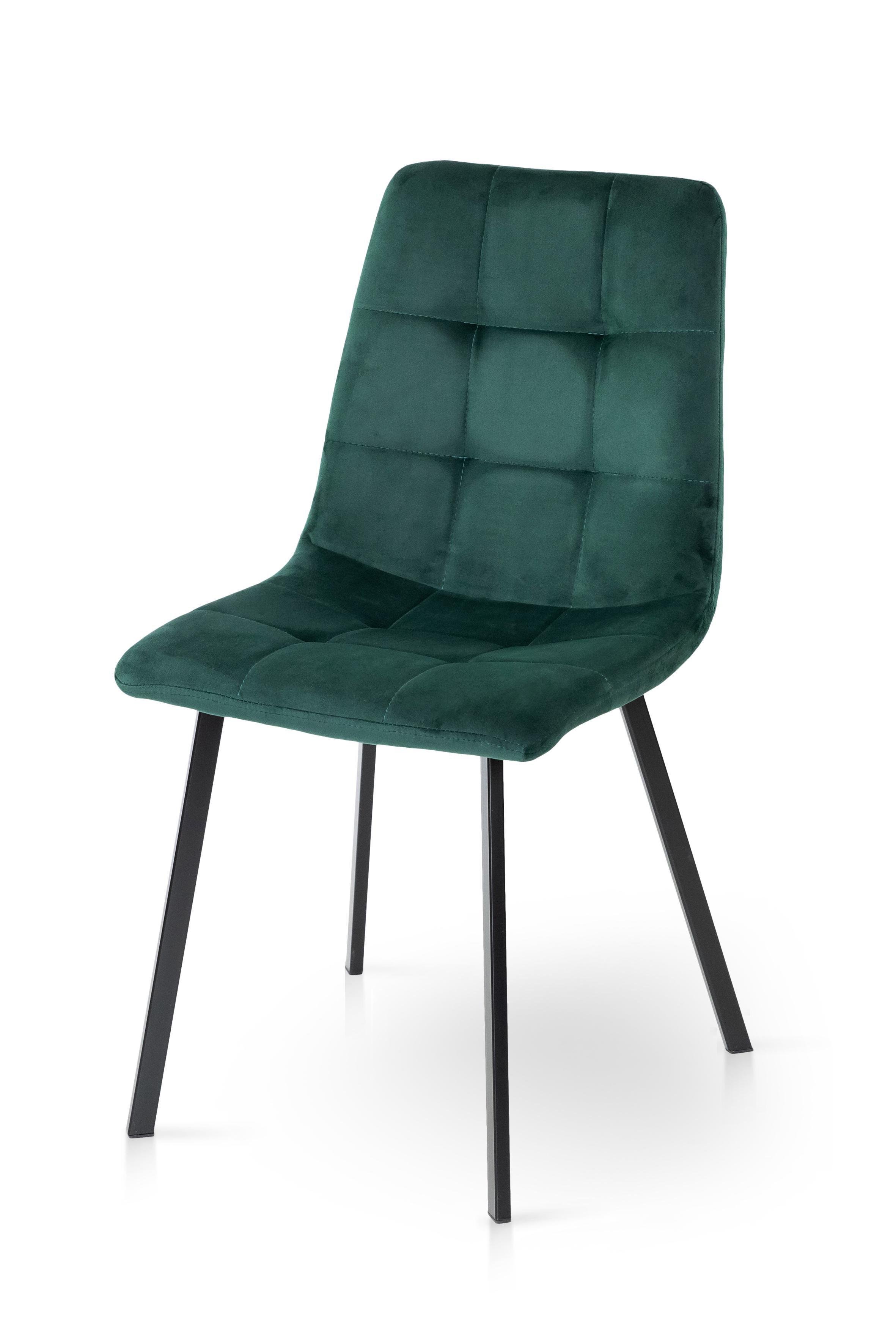 Стілець для кухні та вітальні ГРЕЙС Ментос 420х870х450 мм Чорний/Зелений (GAА0057184) - фото 2 Стілець для кухні та вітальні ГРЕЙС Ментос 420х870х450 мм Чорний/Зелений (GAА0057184) - фото 2