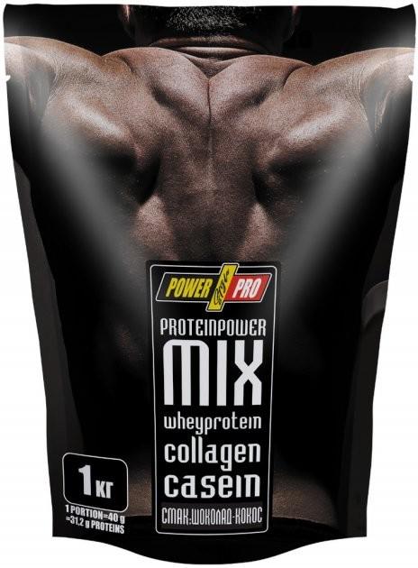 Протеин Power Pro Protein Mix 1 кг Шоколад/Кокос