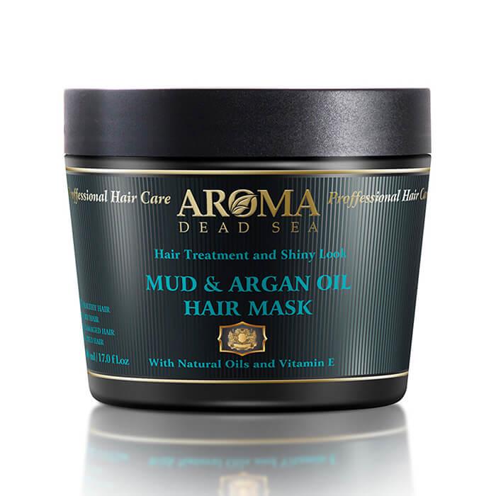 Маска для волос Aroma Dead Sea с натуральным аргановым маслом и минералами Мертвого моря 500 мл (7290010492718)