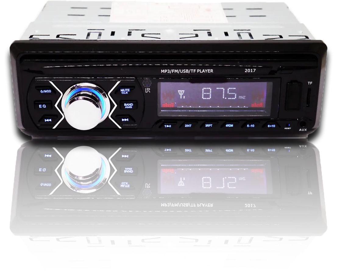 Автомагнитола USB/RGB SD/AUX/FM пульт 2056 ISO 4x50W