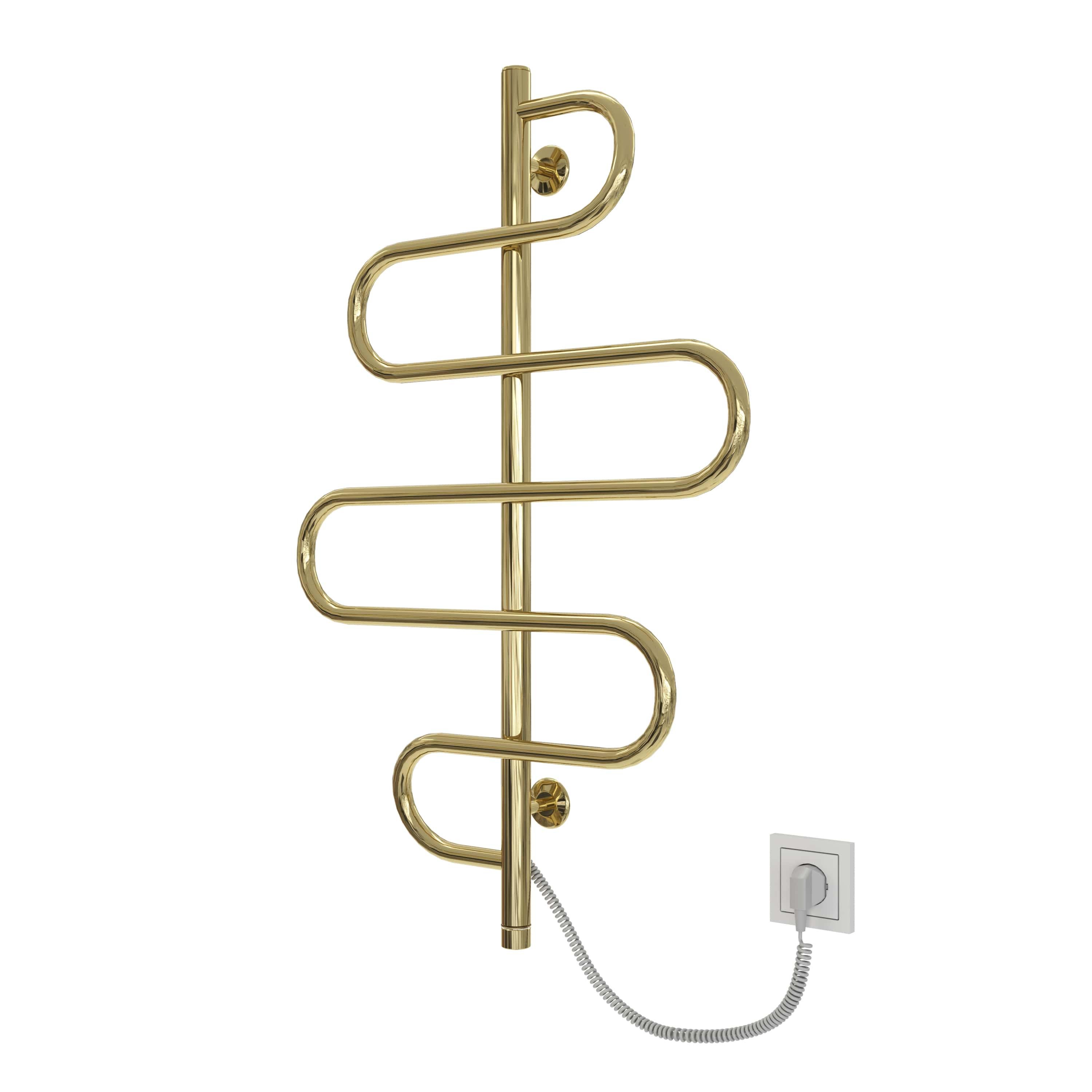 Полотенцесушитель Лиана 900х550 мм ЕLR Золотой (РЛ03 ЕLR G.)