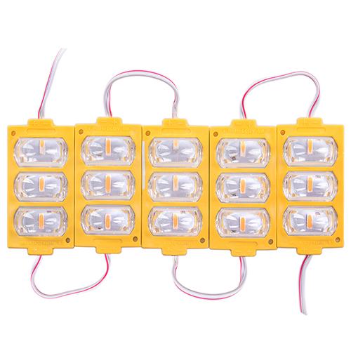 Стрічка модуль 3 Led 7338-2835 12 V Yellow