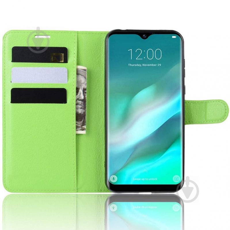 Чехол-книжка Litchie Wallet для Doogee Y8 Green (hub_ujed18323) - фото 5