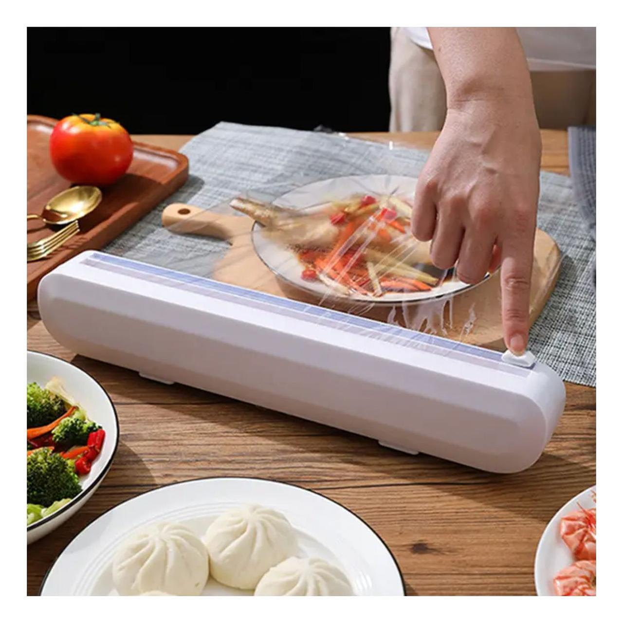 Диспенсер кухонный для пленки/пергамента/фольги Household Film Cutter YXY588 пластиковый (205272) - фото 4 Диспенсер кухонный для пленки/пергамента/фольги Household Film Cutter YXY588 пластиковый (205272) - фото 4