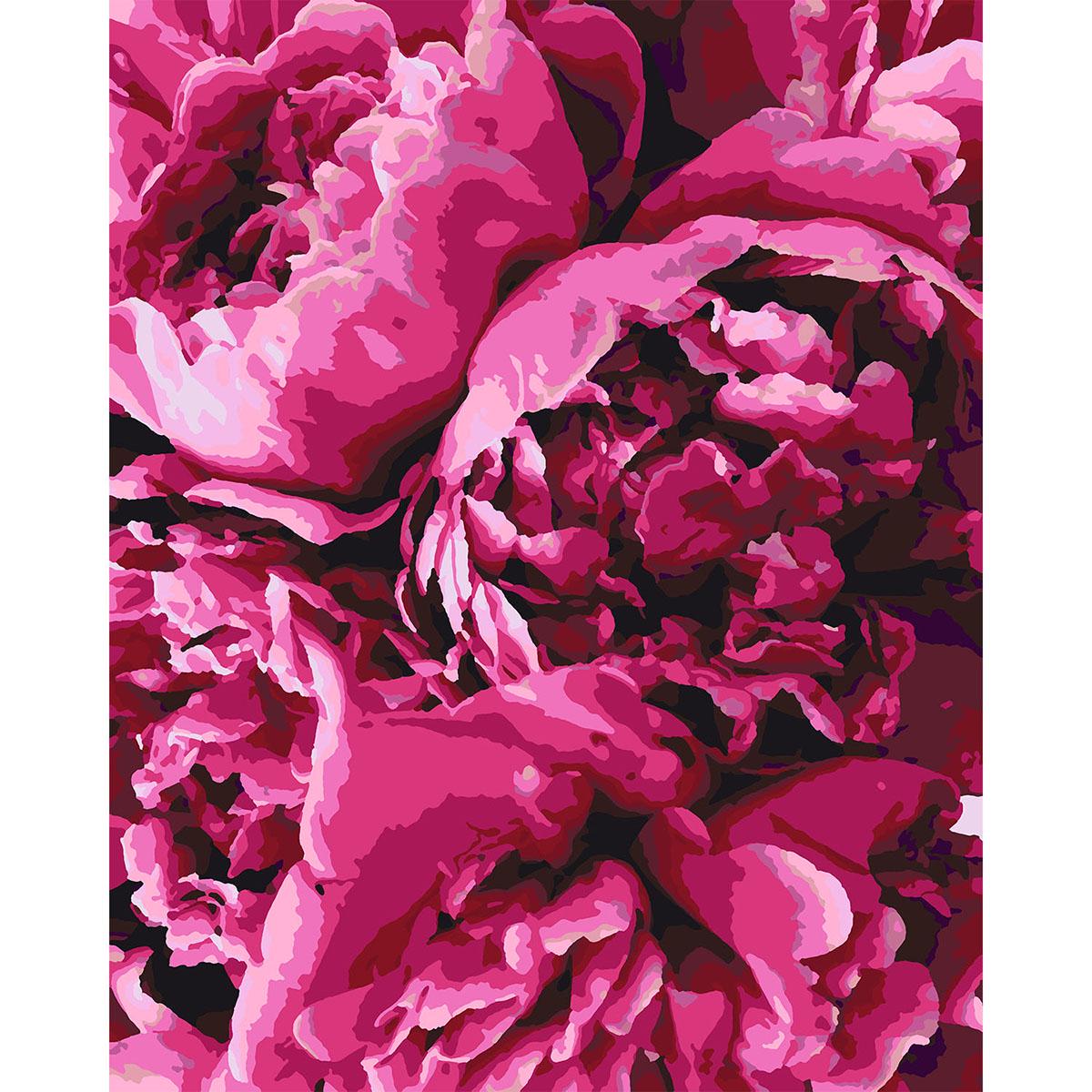 Картина по номерам Santi Королевские пионы 40x50 см (Top-953815)