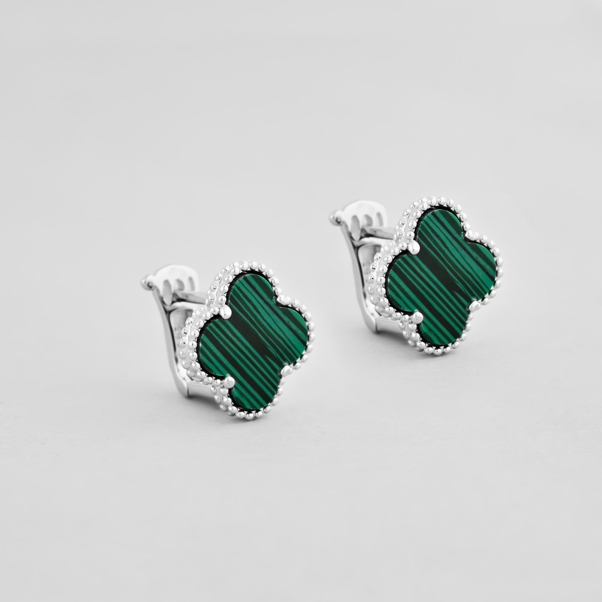 Серебряные серьги Minimal Власть (14375)