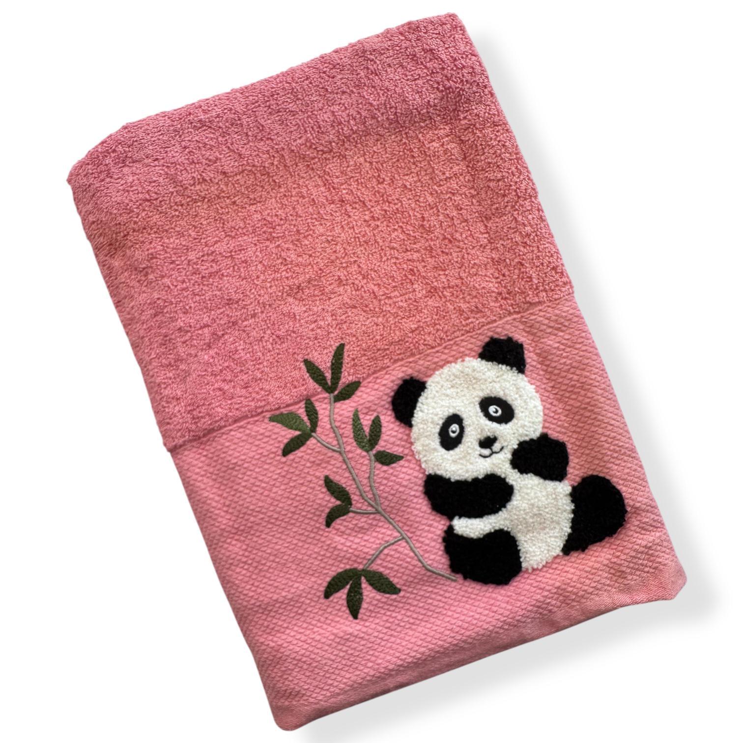 Полотенце махровое Malloory Home 70x140 см Розовый (8136-2)