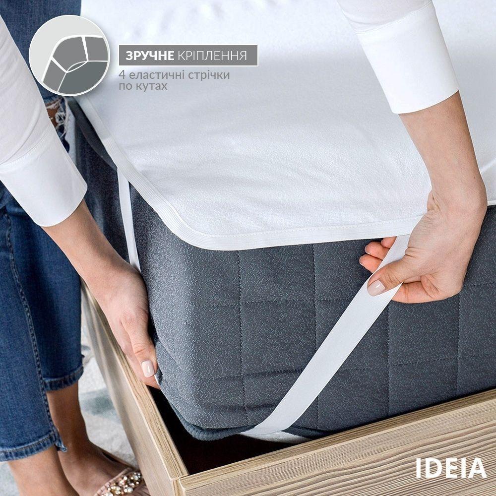 Наматрасник защитный отельный IDEIA Аква Стоп с резинками по углам 120х200 см (2338190868) - фото 8 Наматрасник защитный отельный IDEIA Аква Стоп с резинками по углам 120х200 см (2338190868) - фото 8