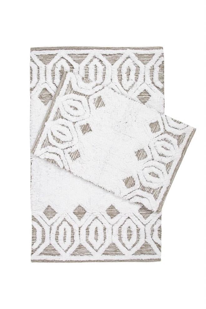 Набор ковриков Irya Sherry bej 60х90+40х60 Бежевый (svt-2000022296564) Набор ковриков Irya Sherry bej 60х90+40х60 Бежевый (svt-2000022296564)
