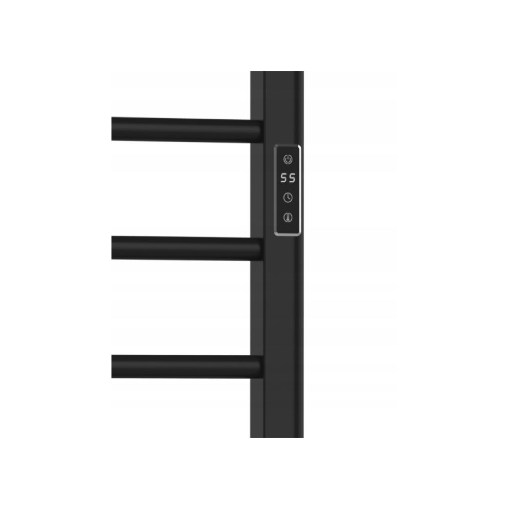 Рушникосушка електрична Siena 910x500 мм Чорний - фото 3 Рушникосушка електрична Siena 910x500 мм Чорний - фото 3