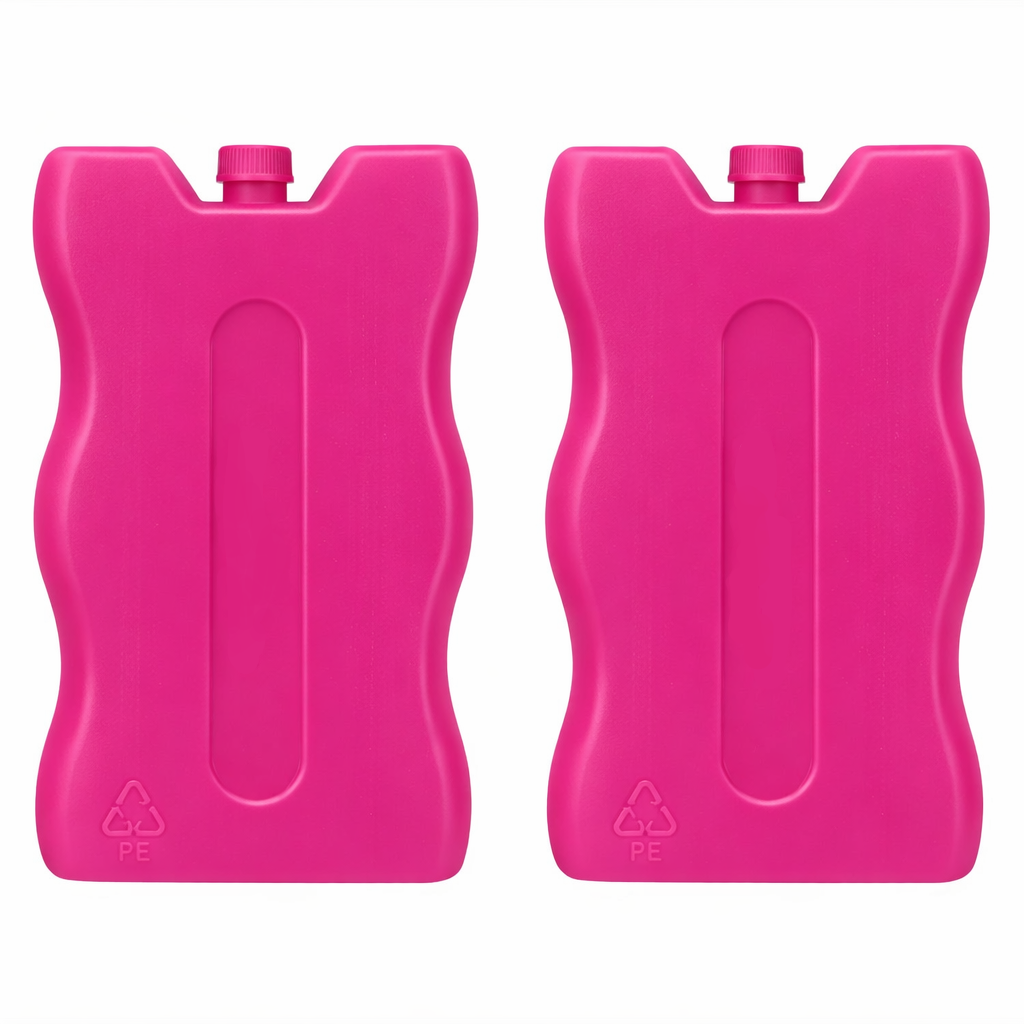 Набор аккумуляторов холода Stenson R30136 2 шт. 16,5х9,5 см Pink (32534686)