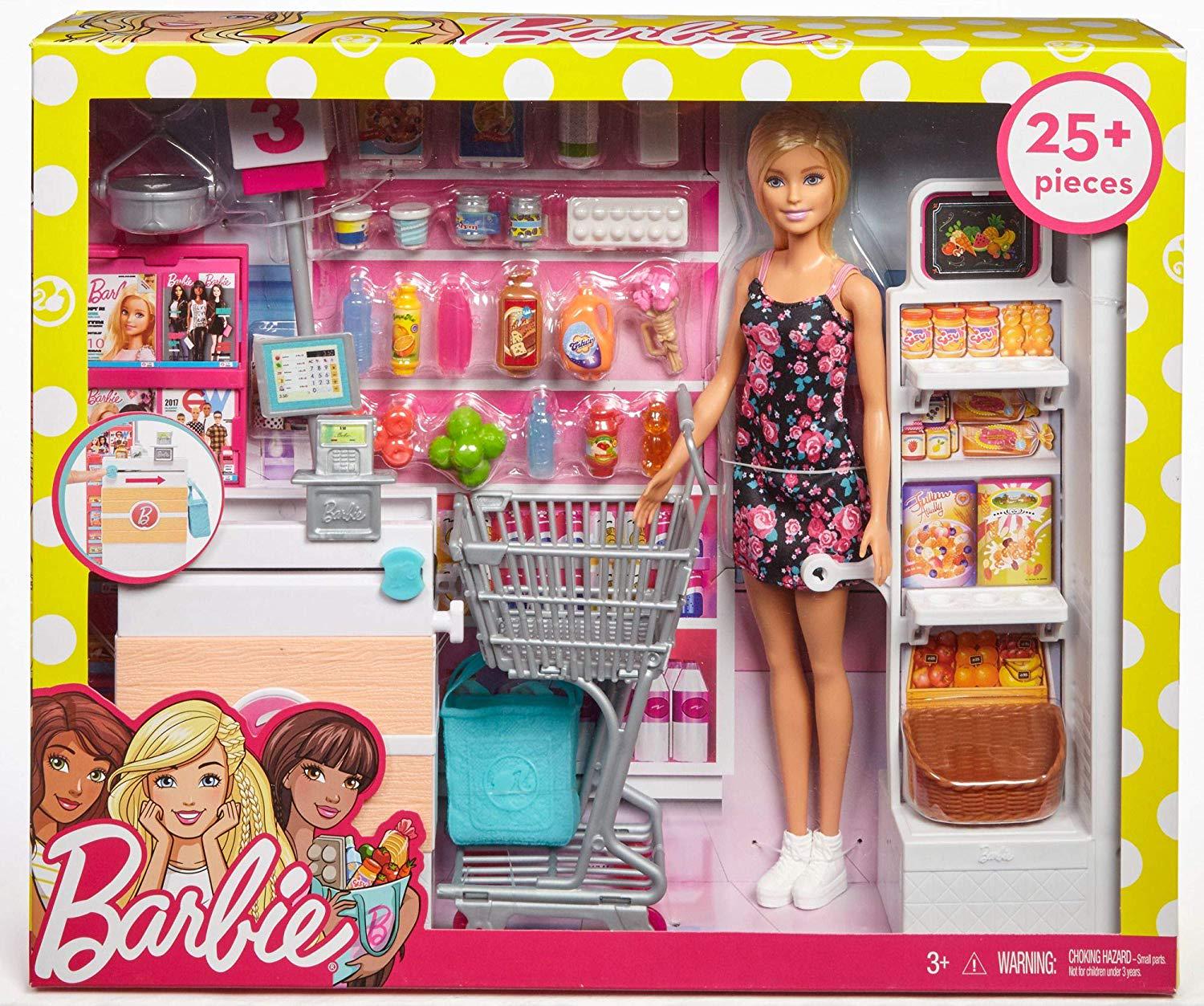 Ігровий набір Barbie Supermarket Set Blonde - фото 7