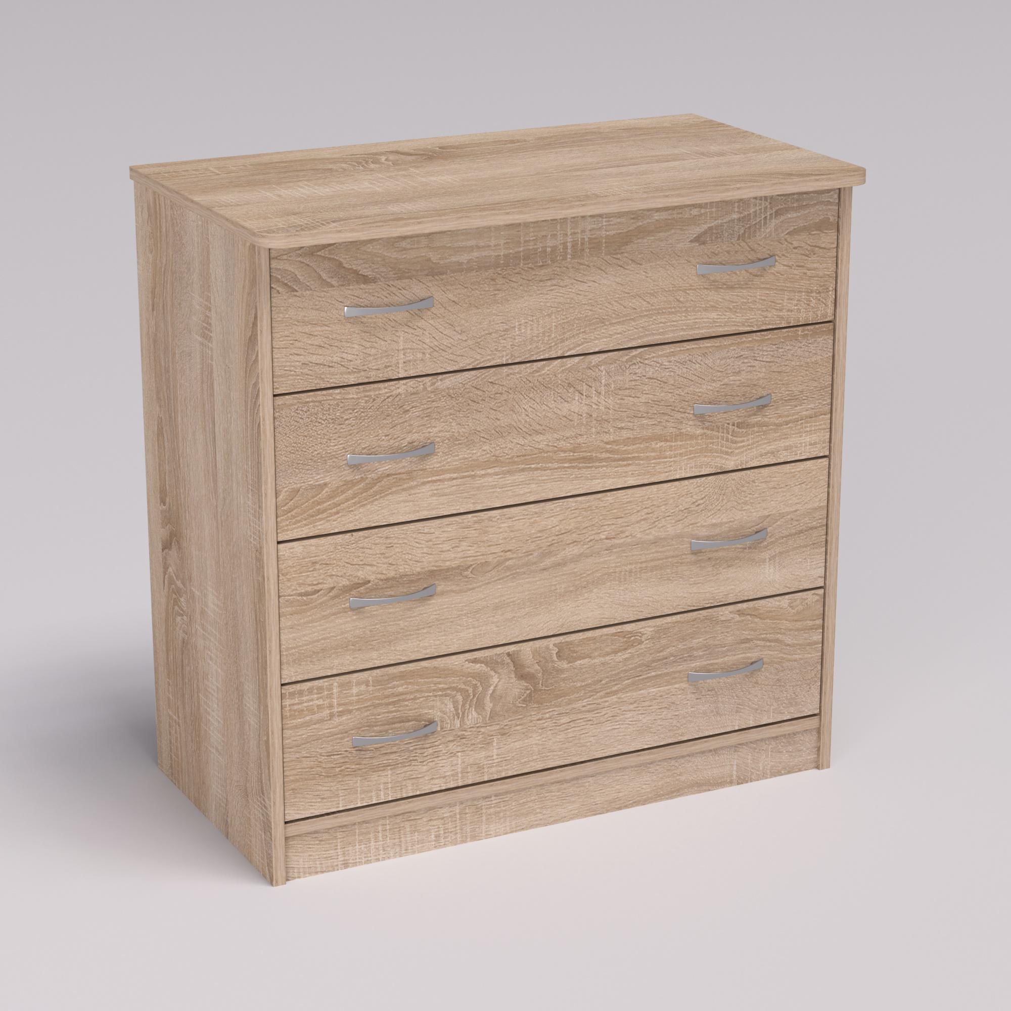 Комод Діана 800х440х800 мм Дуб Сонома (12057) - фото 1 Комод Діана 800х440х800 мм Дуб Сонома (12057) - фото 1