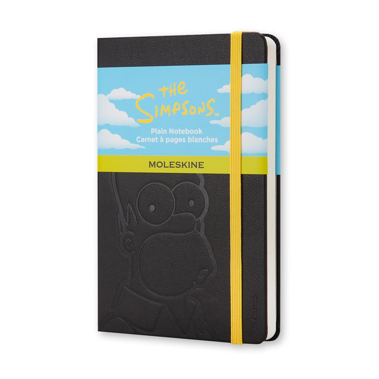 Блокнот Moleskine Limited Simpsons карманный 192 страницы нелинованный 9х14 см Черный