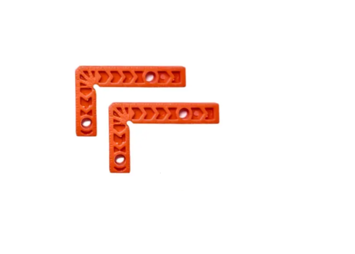 Уголок для сращивания плитки 2 шт. 80/50 мм Оранжевый