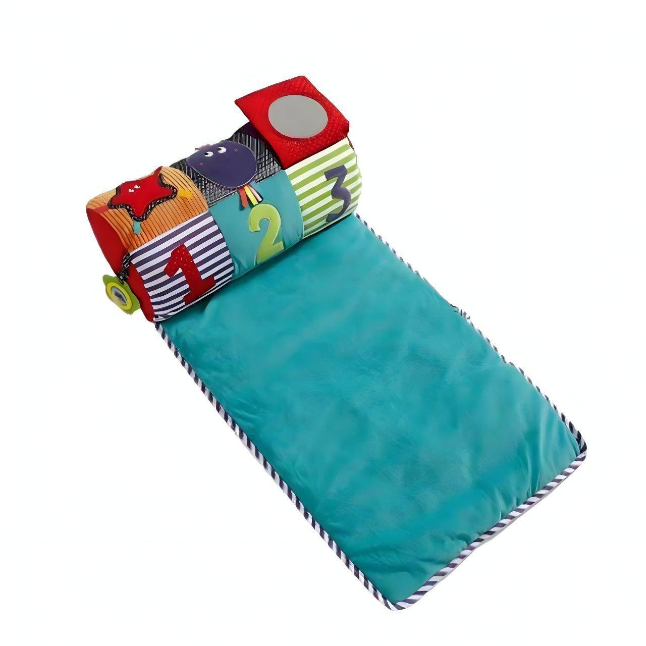 Развивающий коврик 023-78/24 с мягким валиком в коробке 75х42 см (25107583)