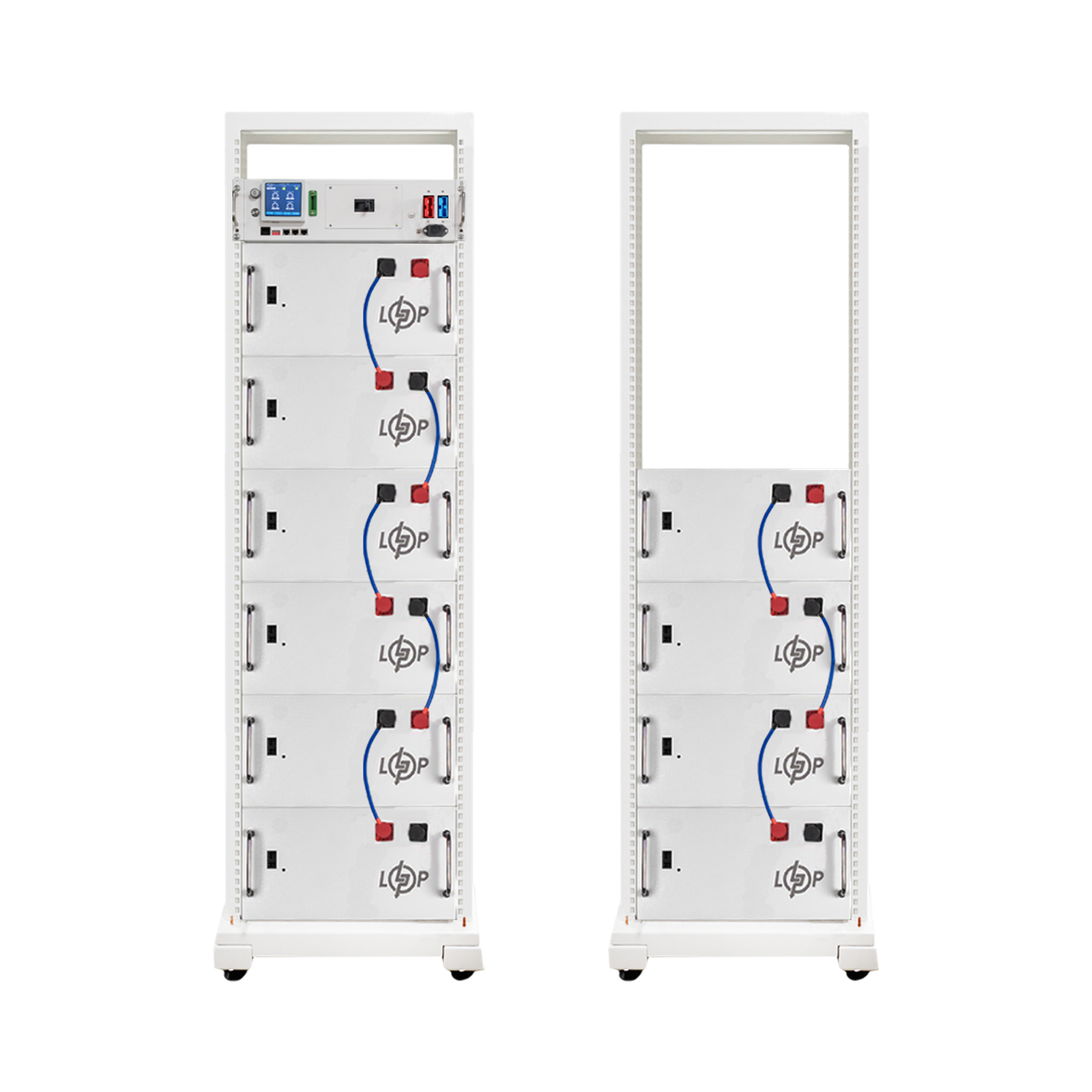 Аккумулятор LP LiFePO4 Battery HVM 512V 280Ah 143360 Wh BMS 125А AB Lrack White