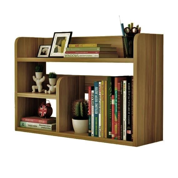 Полка-надстройка настольная из дерева Кристол сиена (АКД-017005)