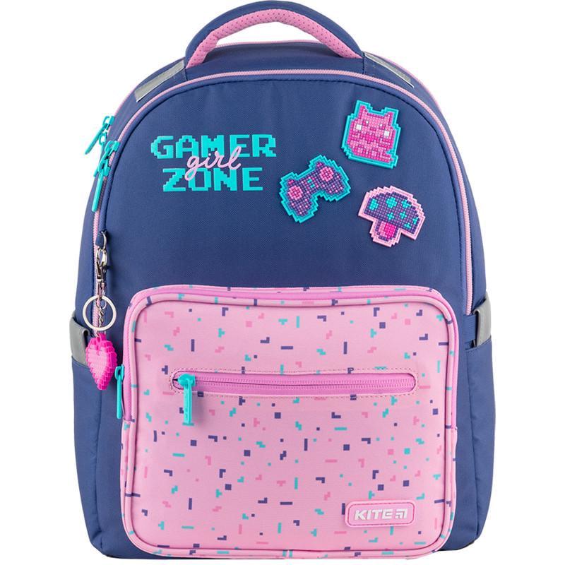 Школьный рюкзак детский KITE NEW Education Pixel Love 39х29х14 (K24-770M-1)