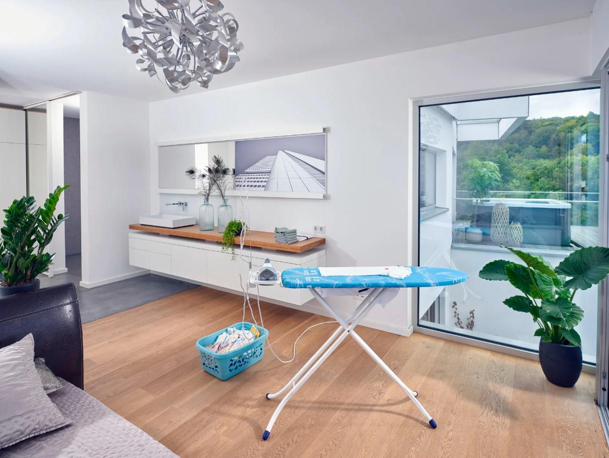 Дошка прасувальна Leifheit AirBoard M Compact Plus 120х38 см (72586) - фото 5 Дошка прасувальна Leifheit AirBoard M Compact Plus 120х38 см (72586) - фото 5