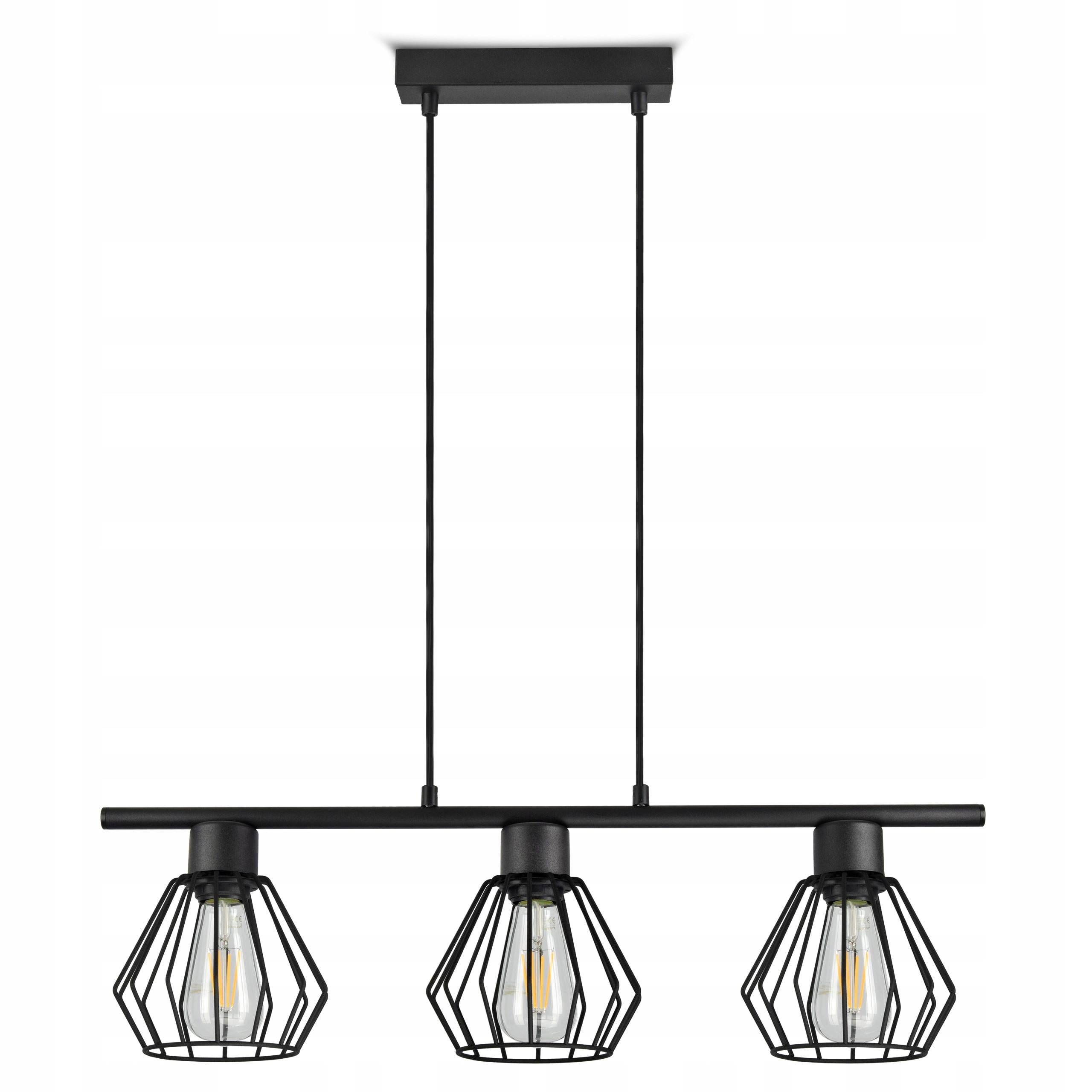 Подвесной светильник люстра BRYLANT LOFT (PL-0004445 M/BK)
