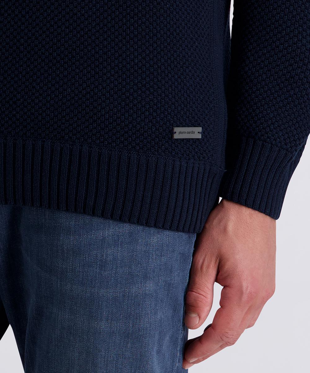 Кофта на напівблискавці чоловіча L Темно-синій (C5 51502.5114.6325-L) - фото 6 Кофта на напівблискавці чоловіча L Темно-синій (C5 51502.5114.6325-L) - фото 6