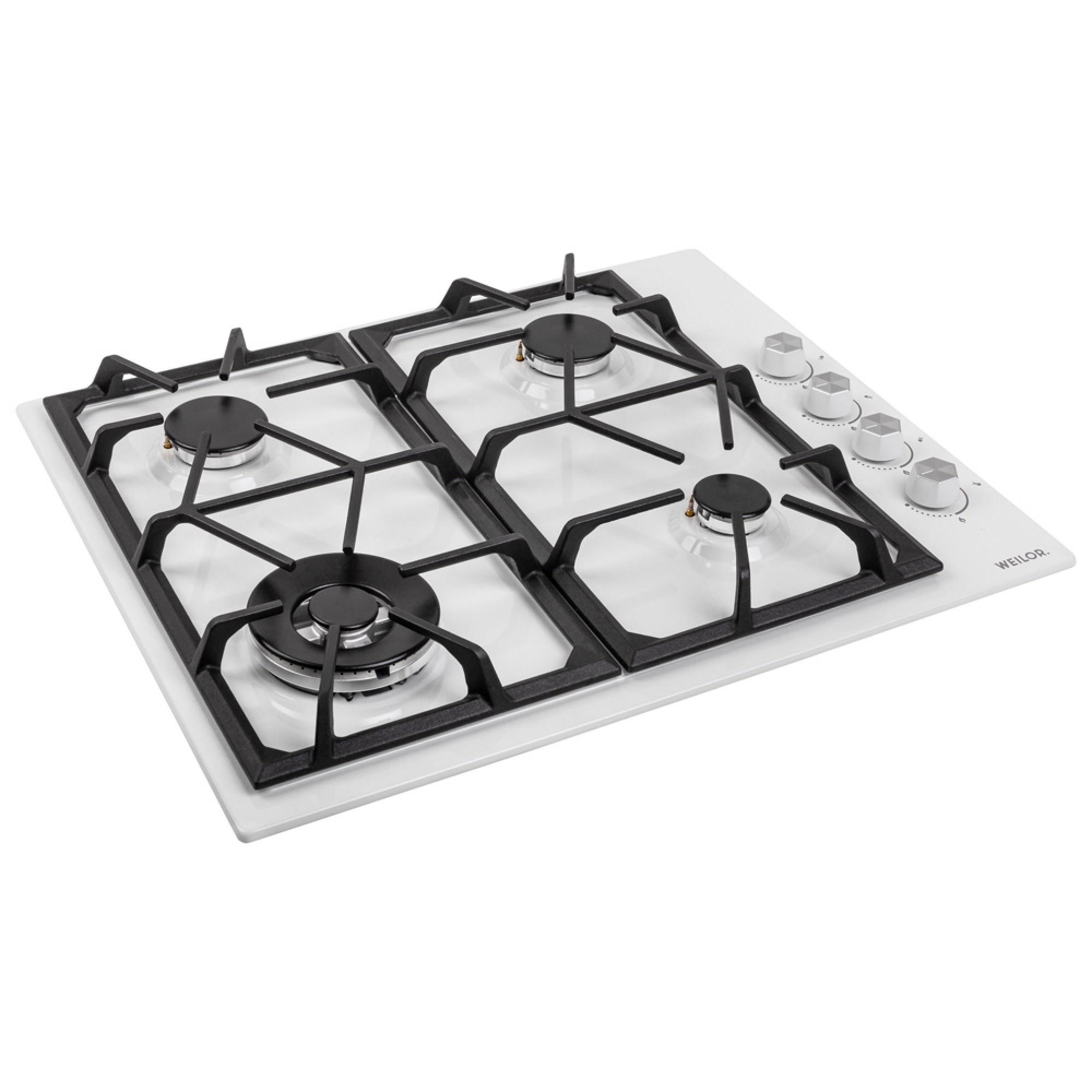 Варильна поверхня газова WEILOR GM W 634 WH - фото 4 Варильна поверхня газова WEILOR GM W 634 WH - фото 4