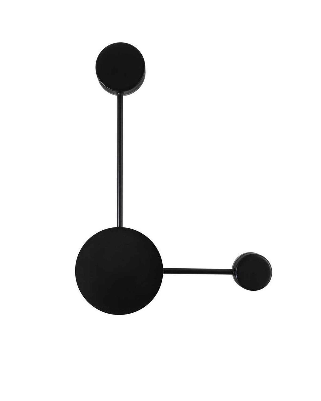 Бра светодиодный 761L179 BK 7W Черный