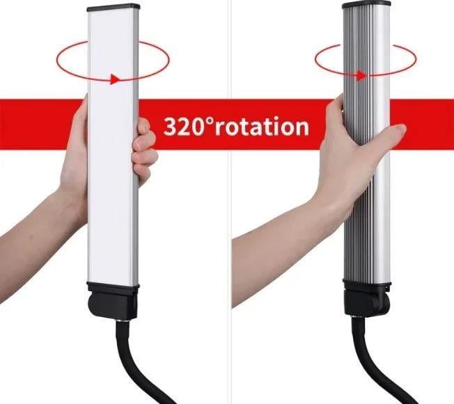 Led-лампа для селфи MULTIMEDIA X AL 45X двухрожковая для визажистов - фото 12