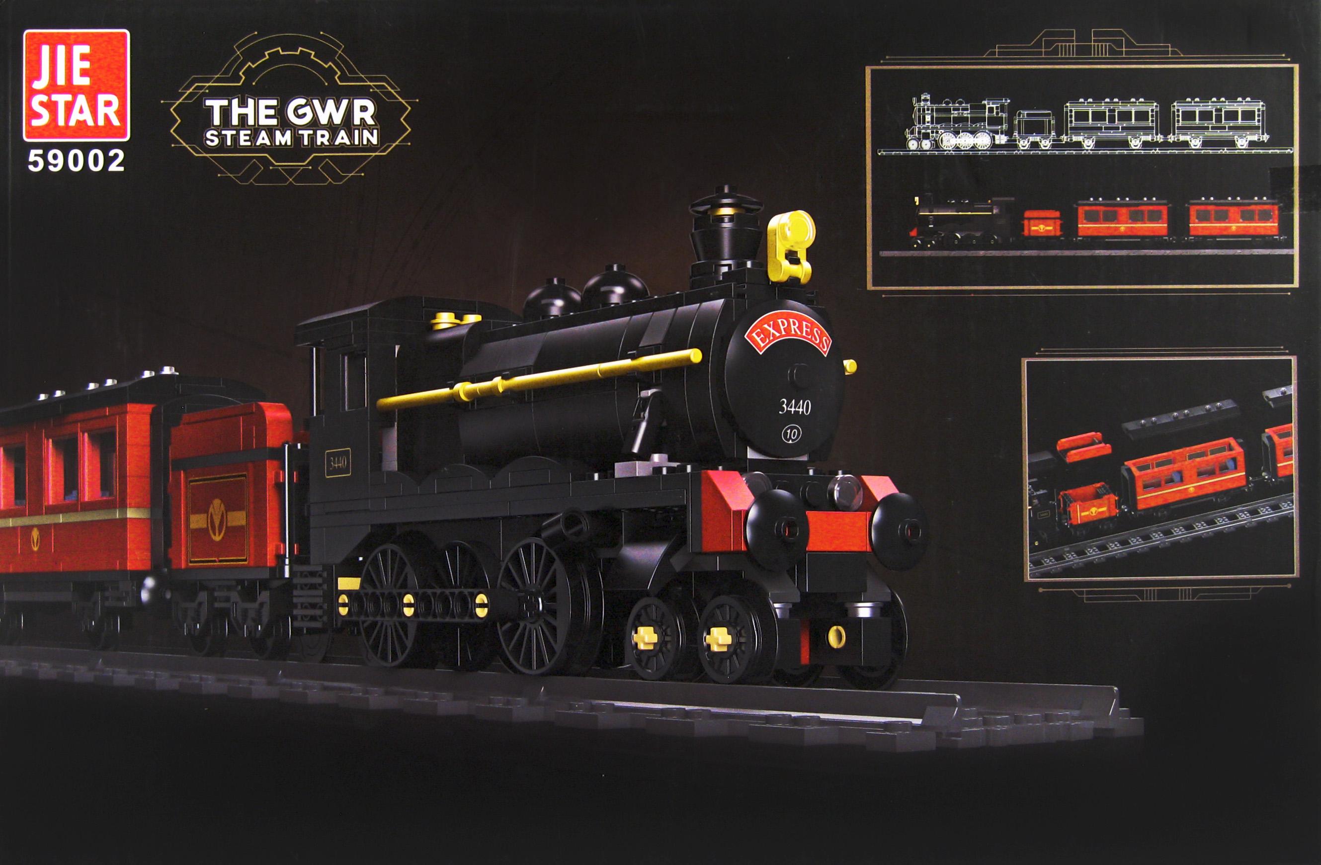 Конструктор Jie Star 59002 паровоз вагоны 789 деталей (59002 ) - фото 7 Конструктор Jie Star 59002 паровоз вагоны 789 деталей (59002 ) - фото 7