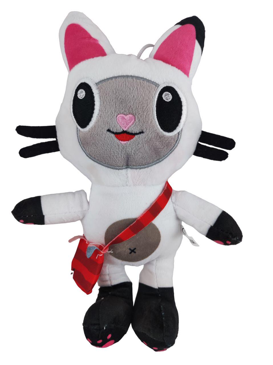 Мягкая игрушка Котик с сумочкой 27 см (143781)