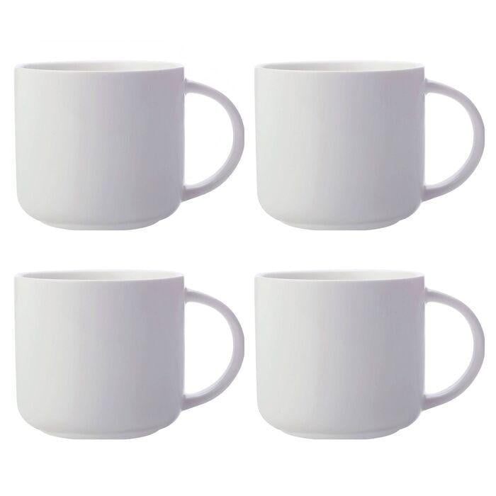 Набор чашек для чая Maxwell & Williams 4 BASICS фарфор 4 пр. 450 мл (2676419)