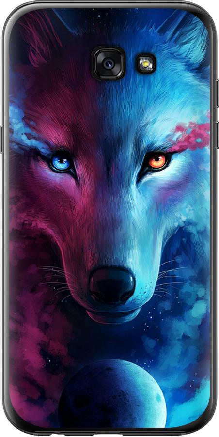 Чехол на Samsung Galaxy A7 (2017) Арт-волк (3999t-445-42517) Чехол на Samsung Galaxy A7 (2017) Арт-волк (3999t-445-42517)