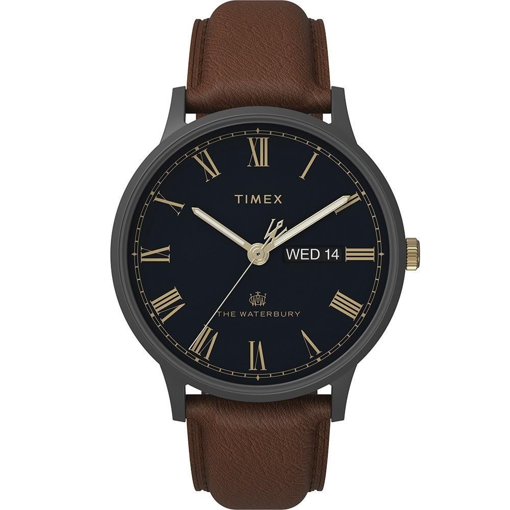 Наручные часы мужские Timex Waterbury Classic кварцевые Gray (Tx2u88500)