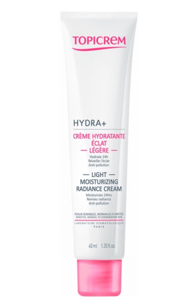 Крем легкий для нормальної та комбінованої чутливої шкіри Topicrem HYDRA+ Light Cream 40 мл (2515539277)