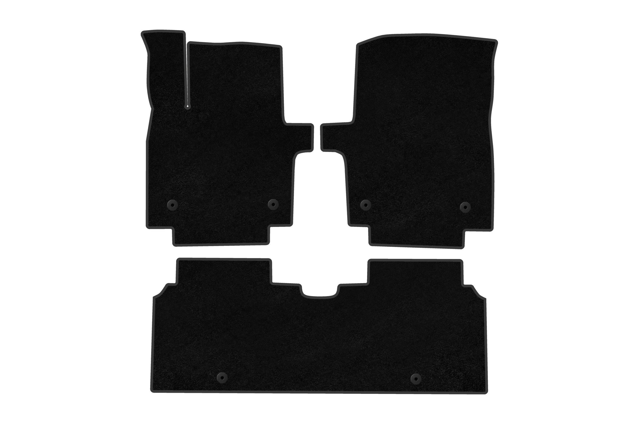 Коврики автомобильные Digital Designs Deluxe для Kia EV6 2021- гг. ткань Черный (185077)