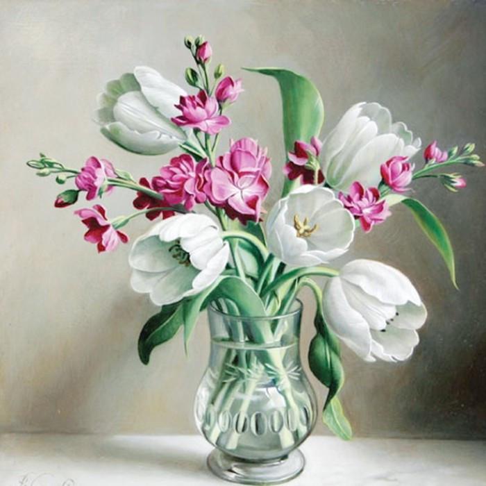 Картина по номерам Ідейка Нежность утра 40х40 см (KHO2020)