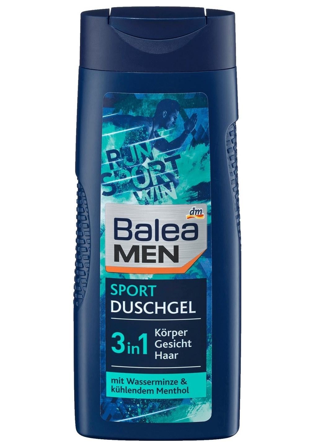 Гель для душа Balea Sport 3в1 мужской 300 мл (Е-01338)