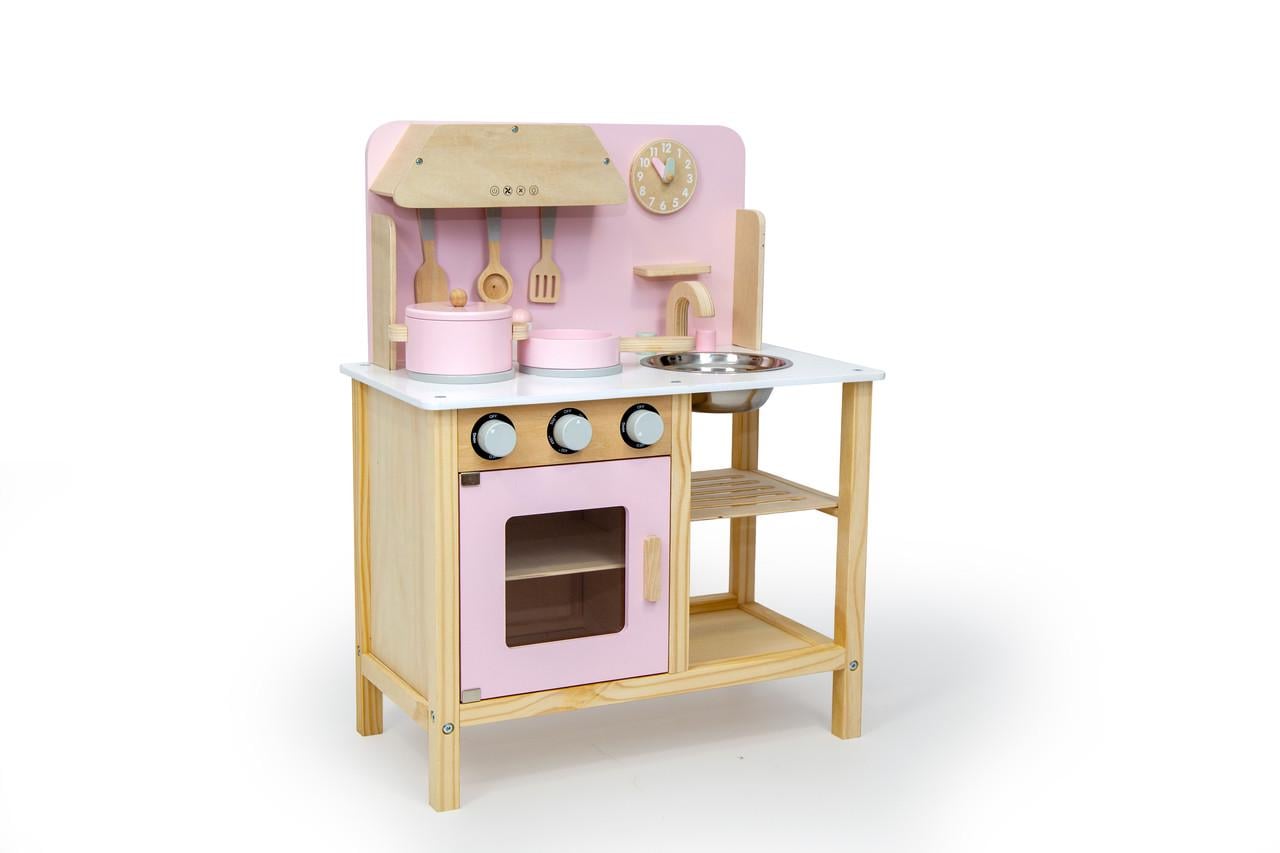 Детская кухня игровая AVKO Фессалия деревянная Pink (40041502)