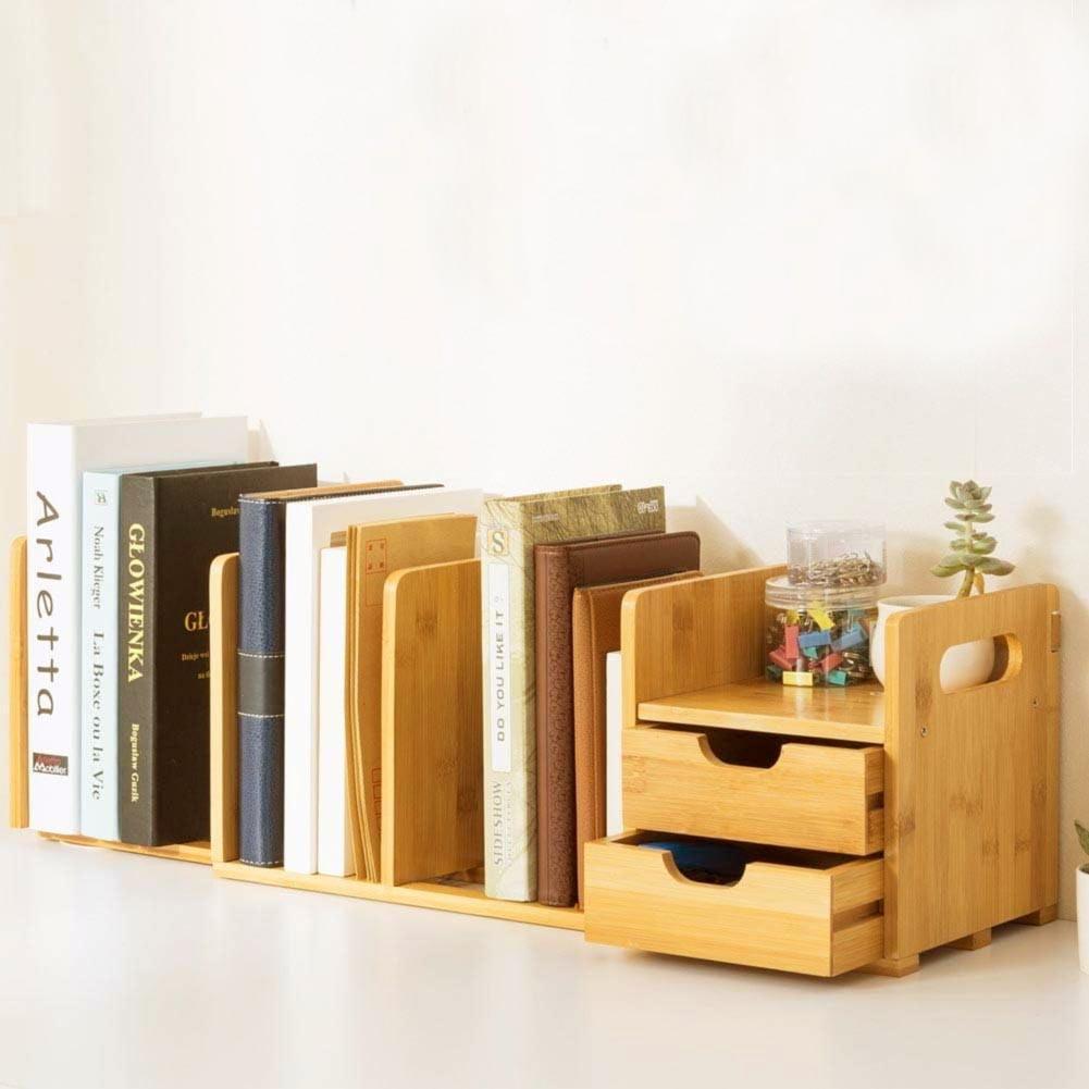 Полка книжная настольная из дерева Кораса Карри (КПА-007603)