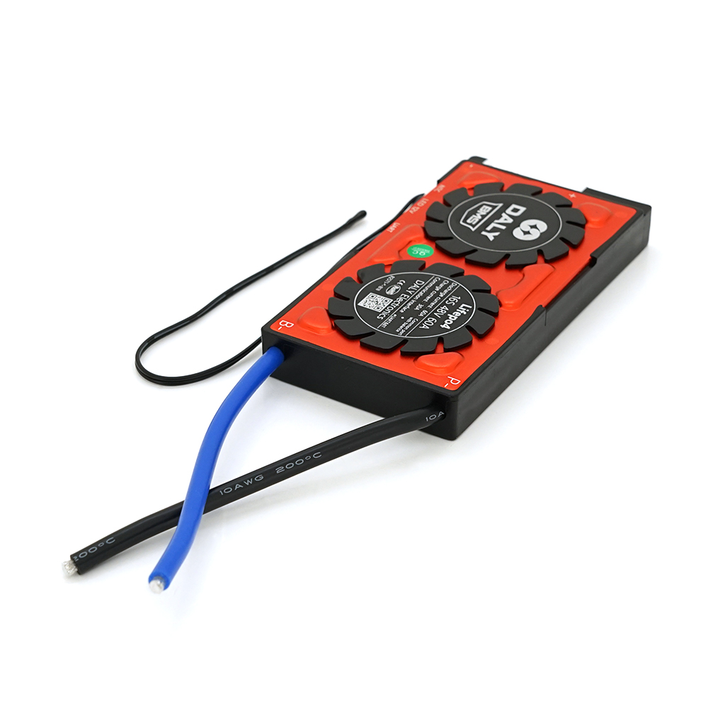 Плата BMS DaLy LiFePO4 48V 16S 30/60A з Bluetooth для акумулятора (25289)