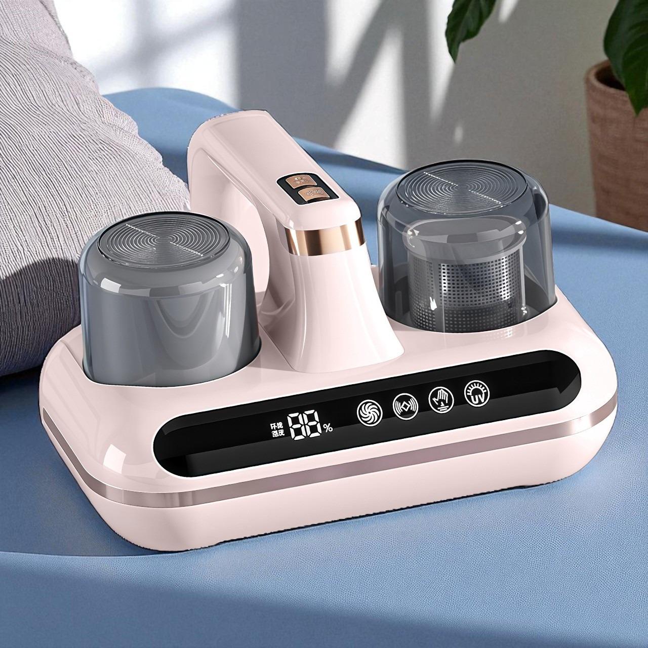 Пилосос ручний аккумуляторний для матраців та килимів Рожевий (VEN-1176P) - фото 3 Пилосос ручний аккумуляторний для матраців та килимів Рожевий (VEN-1176P) - фото 3