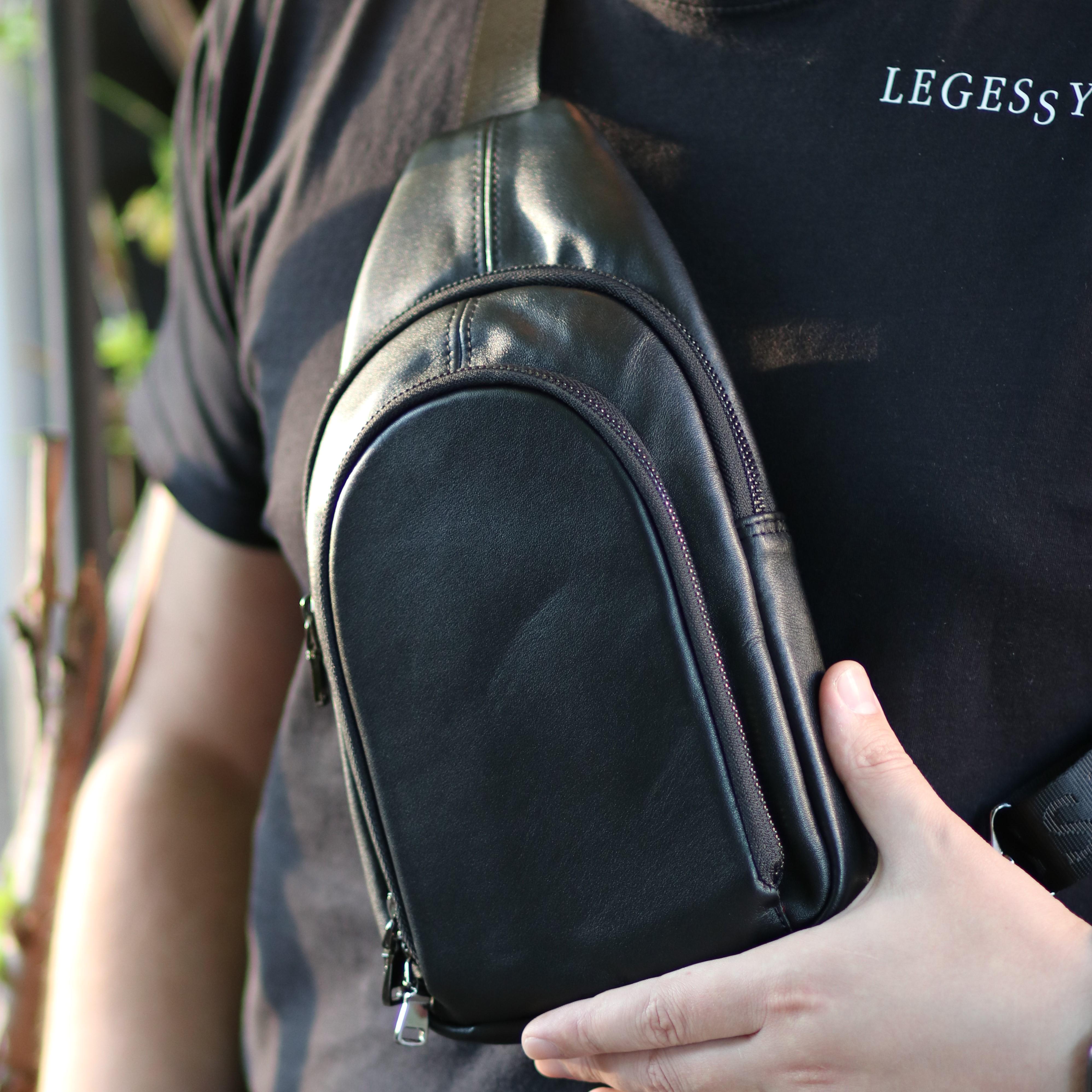 Сумка-слинг мужская (V_018_1) - фото 3